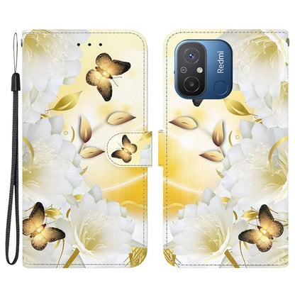 For Xiaomi Redmi 12C 4G Case Anti-scratch Wallet Phone Cover