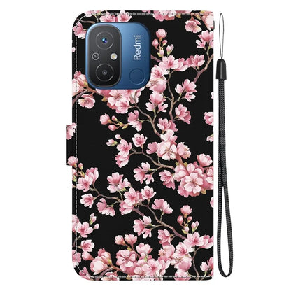 For Xiaomi Redmi 12C 4G Case Anti-scratch Wallet Phone Cover