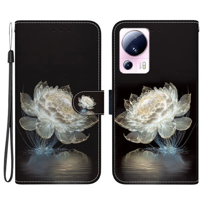 For Xiaomi 13 Lite / Civi 2 5G Case Pattern Printing Phone Stand Cover