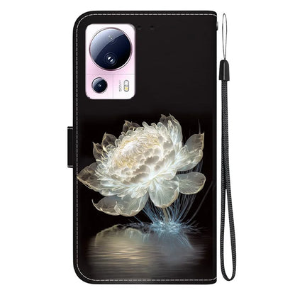 For Xiaomi 13 Lite / Civi 2 5G Case Pattern Printing Phone Stand Cover
