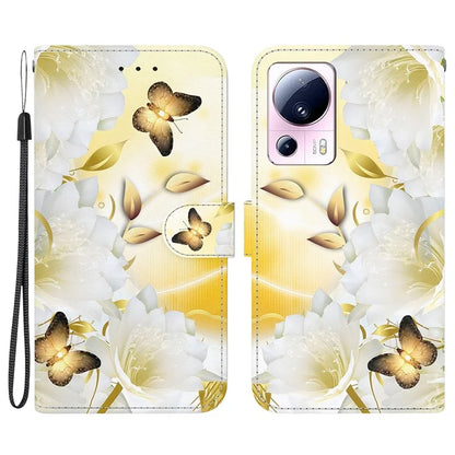 For Xiaomi 13 Lite / Civi 2 5G Case Pattern Printing Phone Stand Cover
