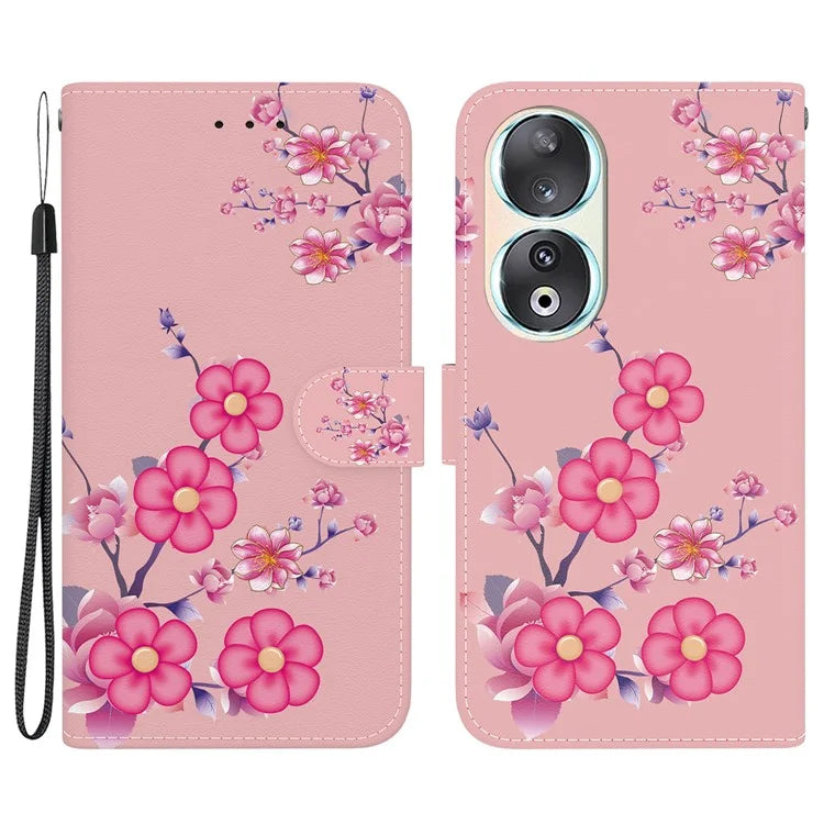 For Honor 90 Case Pattern Printing Shockproof Phone Cover