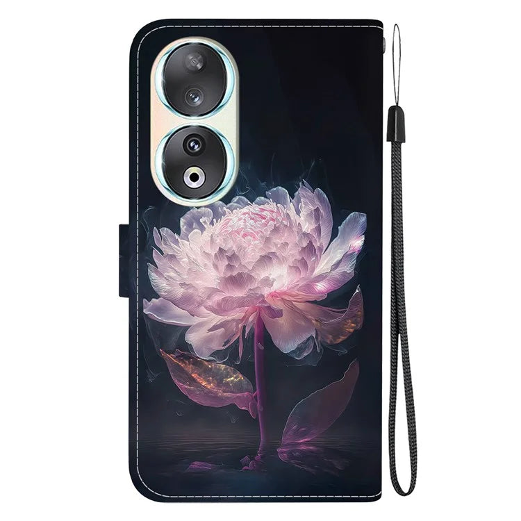 For Honor 90 Case Pattern Printing Shockproof Phone Cover
