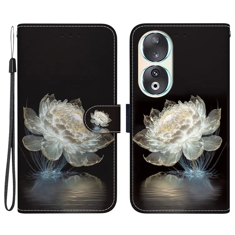For Honor 90 Case Pattern Printing Shockproof Phone Cover