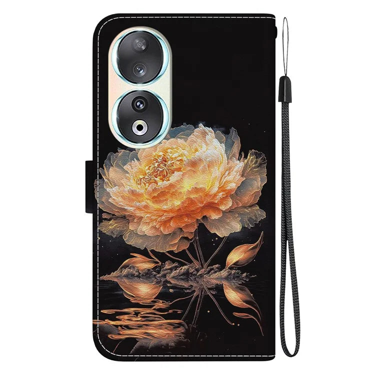 For Honor 90 Case Pattern Printing Shockproof Phone Cover