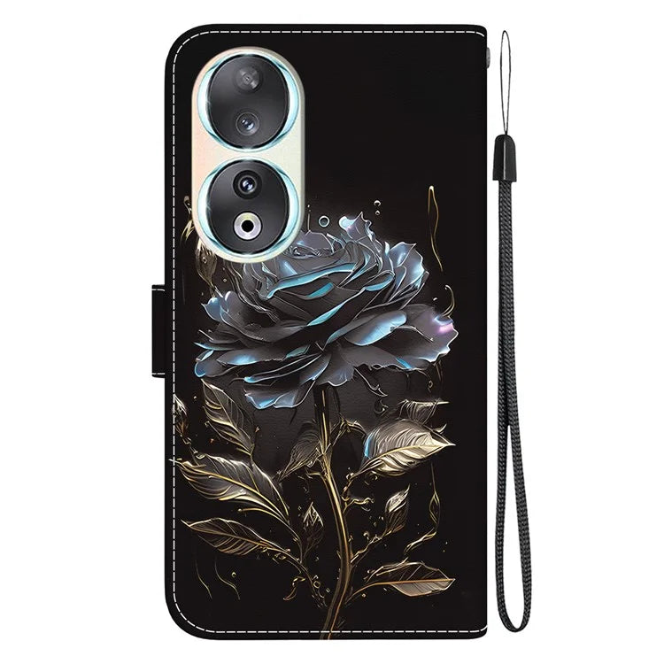 For Honor 90 Case Pattern Printing Shockproof Phone Cover