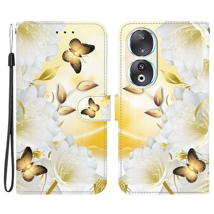 For Honor 90 Case Pattern Printing Shockproof Phone Cover
