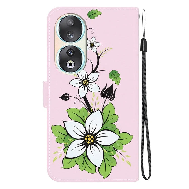For Honor 90 Case Pattern Printing Shockproof Phone Cover