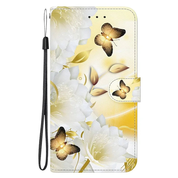 For Honor 90 Pro Case Foldable Stand Pattern Printing Phone Cover