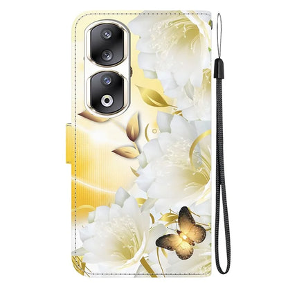 For Honor 90 Pro Case Foldable Stand Pattern Printing Phone Cover
