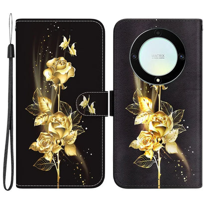 For Honor X9a 5G / X40 5G / Magic5 Lite 5G Case Pattern Printing Flip Shell Phone Cover