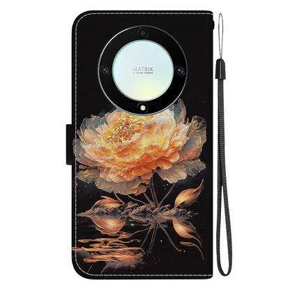 For Honor X9a 5G / X40 5G / Magic5 Lite 5G Case Pattern Printing Flip Shell Phone Cover