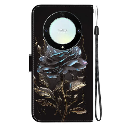 For Honor X9a 5G / X40 5G / Magic5 Lite 5G Case Pattern Printing Flip Shell Phone Cover