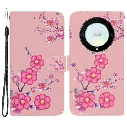 For Honor X9a 5G / X40 5G / Magic5 Lite 5G Case Pattern Printing Flip Shell Phone Cover