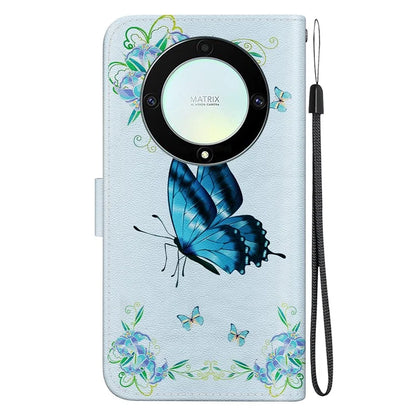 For Honor X9a 5G / X40 5G / Magic5 Lite 5G Case Pattern Printing Flip Shell Phone Cover