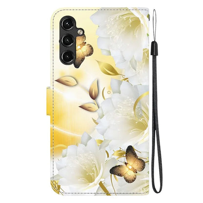 For Samsung Galaxy A14 5G / A14 4G Case Pattern Printing Folio PU Leather Phone Cover
