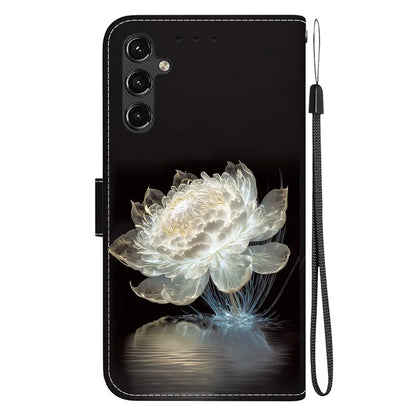 For Samsung Galaxy A14 5G / A14 4G Case Pattern Printing Folio PU Leather Phone Cover