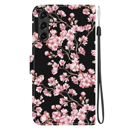 For Samsung Galaxy A14 5G / A14 4G Case Pattern Printing Folio PU Leather Phone Cover