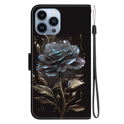 For iPhone 15 Pro Max Wallet Case PU Leather Pattern Magnetic Flip Phone Cover