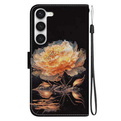 For Samsung Galaxy S23 Case PU Leather Stand Magnetic Closure Phone Cover