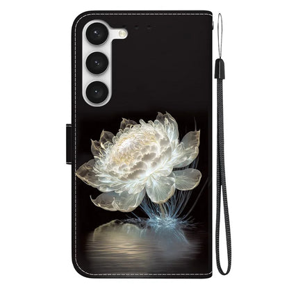 For Samsung Galaxy S23 Case PU Leather Stand Magnetic Closure Phone Cover