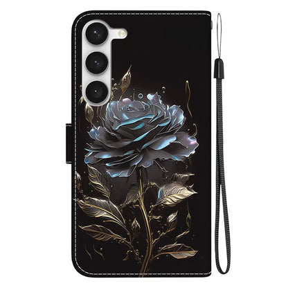 For Samsung Galaxy S23 Case PU Leather Stand Magnetic Closure Phone Cover