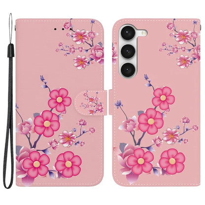 For Samsung Galaxy S23 Case PU Leather Stand Magnetic Closure Phone Cover