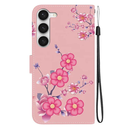 For Samsung Galaxy S23 Case PU Leather Stand Magnetic Closure Phone Cover