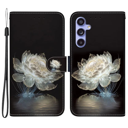 For Samsung Galaxy S23 FE Case PU Leather Pattern Printing Folio Phone Cover
