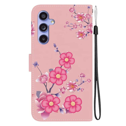 For Samsung Galaxy S23 FE Case PU Leather Pattern Printing Folio Phone Cover