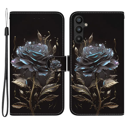 For Samsung Galaxy A54 5G Case PU Leather Magnetic Closure Pattern Phone Cover