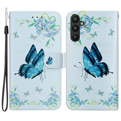 For Samsung Galaxy A54 5G Case PU Leather Magnetic Closure Pattern Phone Cover