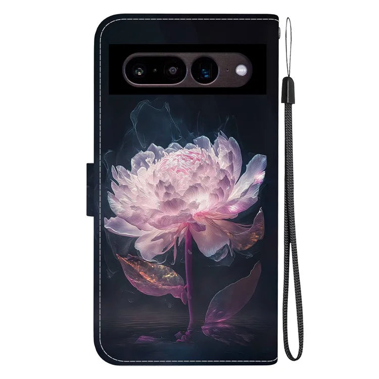 For Google Pixel 7 5G Case PU Leather Pattern Wallet Flip Phone Cover