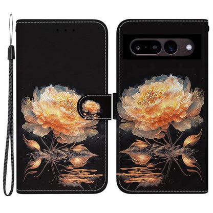For Google Pixel 7 5G Case PU Leather Pattern Wallet Flip Phone Cover