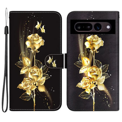 For Google Pixel 7 5G Case PU Leather Pattern Wallet Flip Phone Cover