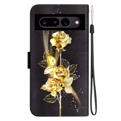 For Google Pixel 7 5G Case PU Leather Pattern Wallet Flip Phone Cover