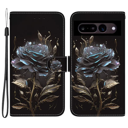 For Google Pixel 7 5G Case PU Leather Pattern Wallet Flip Phone Cover