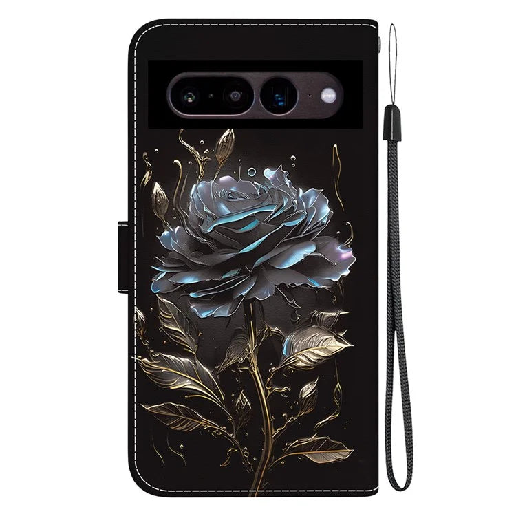 For Google Pixel 7 5G Case PU Leather Pattern Wallet Flip Phone Cover