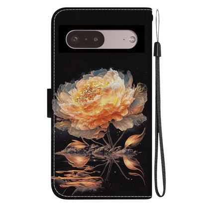 For Google Pixel 7 Pro 5G Case Pattern PU Leather Folio Stand Phone Cover