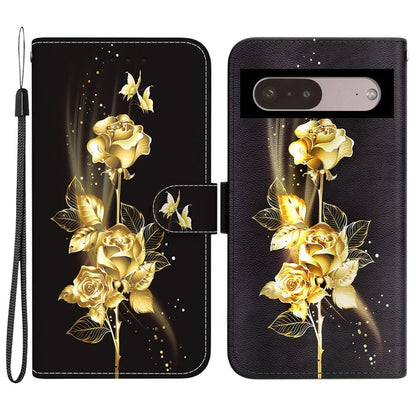 For Google Pixel 7 Pro 5G Case Pattern PU Leather Folio Stand Phone Cover