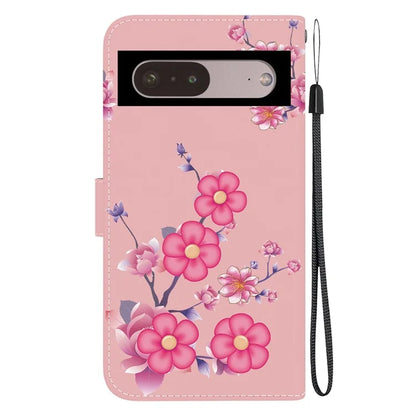 For Google Pixel 7 Pro 5G Case Pattern PU Leather Folio Stand Phone Cover