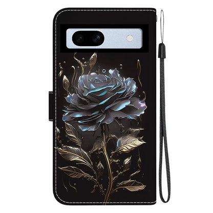 For Google Pixel 7a Case PU Leather Pattern Protective Flip Phone Cover