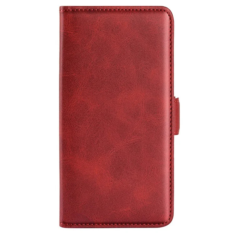 For Oppo A38 4G Case Drop Protection Calf Texture Phone Cover Leather Wallet Stand Shell