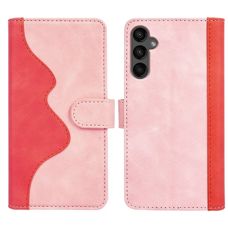 For Samsung Galaxy A15 5G Case PU Leather Cover Wallet Stand Slim-Fit Phone Shell