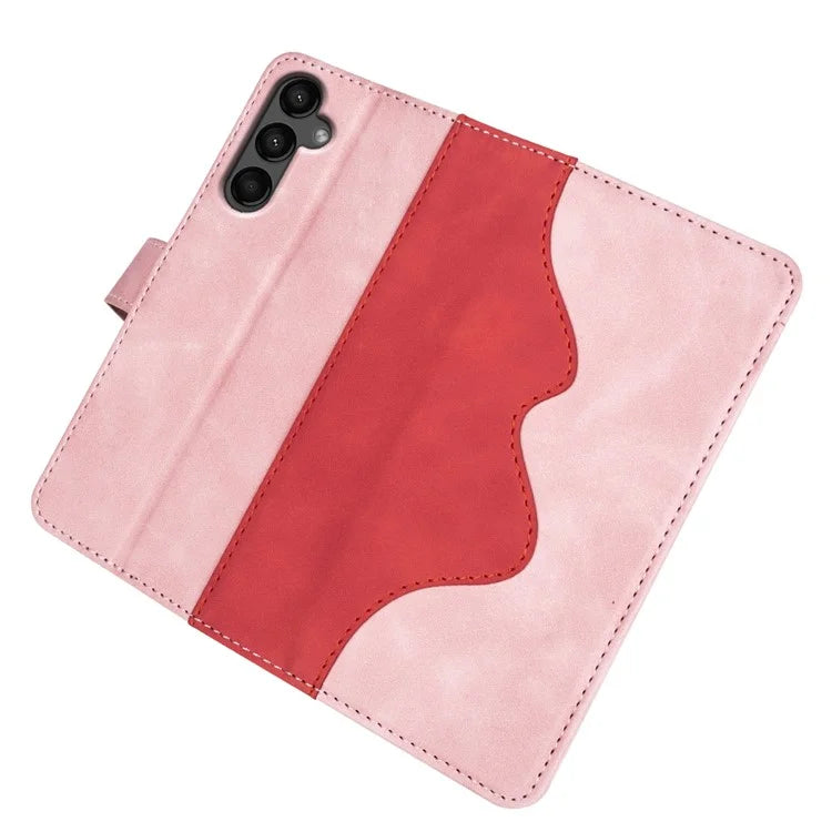 For Samsung Galaxy A15 5G Case PU Leather Cover Wallet Stand Slim-Fit Phone Shell