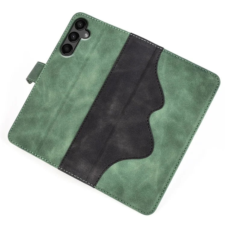 For Samsung Galaxy A15 5G Case PU Leather Cover Wallet Stand Slim-Fit Phone Shell