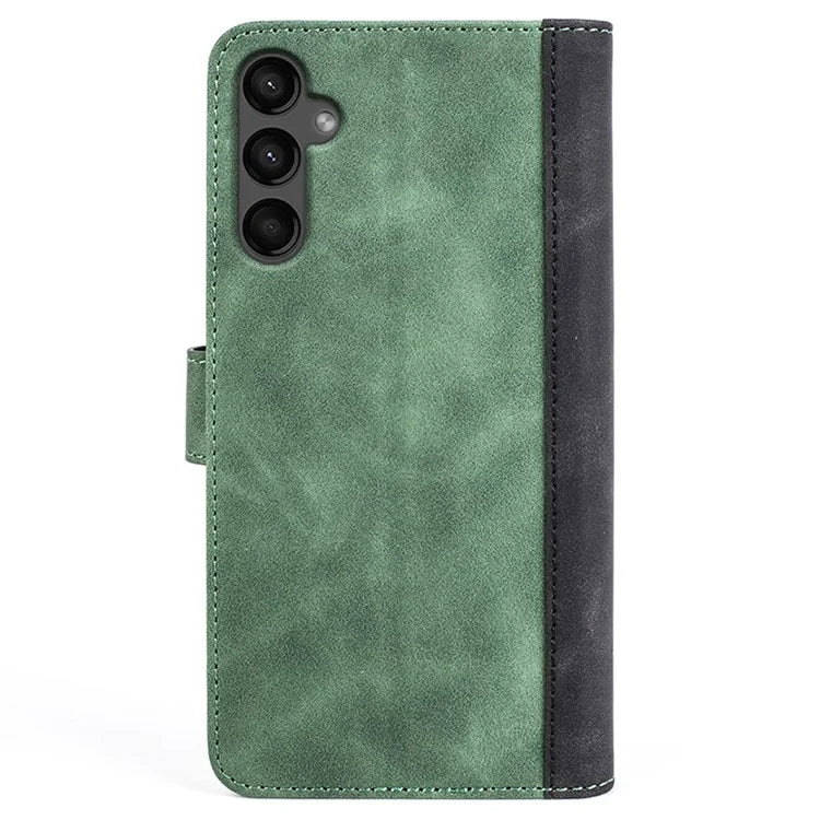 For Samsung Galaxy A15 5G Case PU Leather Cover Wallet Stand Slim-Fit Phone Shell