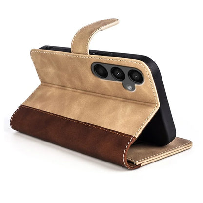 For Samsung Galaxy A15 5G Case PU Leather Cover Wallet Stand Slim-Fit Phone Shell