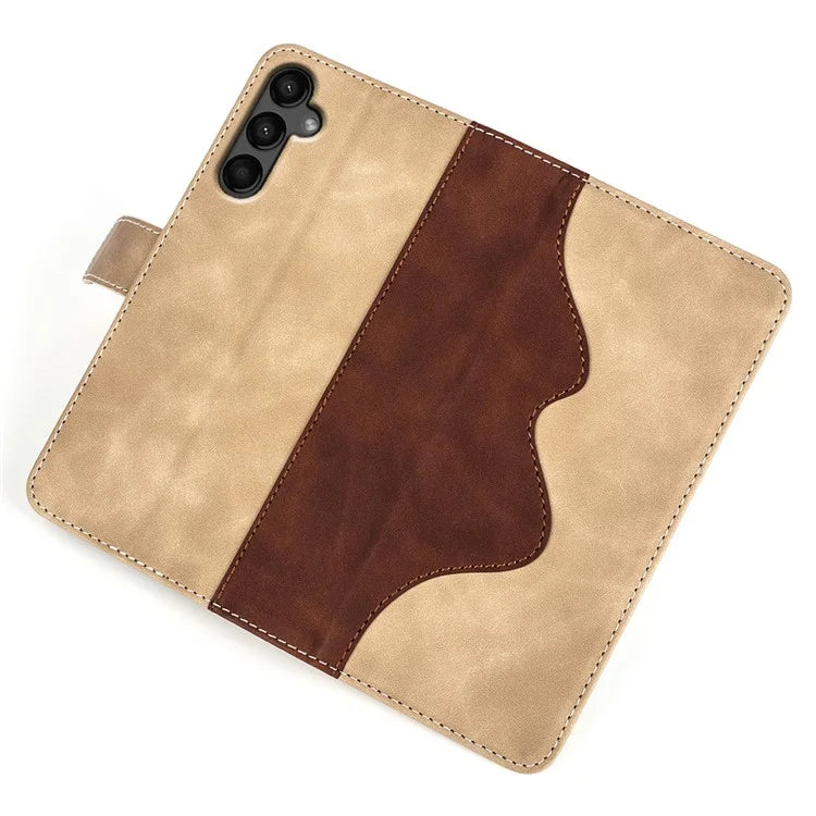For Samsung Galaxy A15 5G Case PU Leather Cover Wallet Stand Slim-Fit Phone Shell