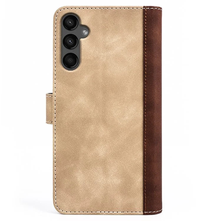 For Samsung Galaxy A15 5G Case PU Leather Cover Wallet Stand Slim-Fit Phone Shell